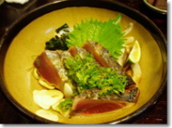 鰹のたたき
